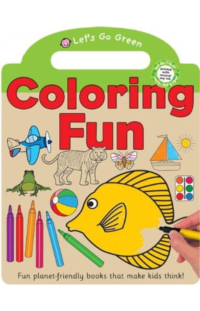 Lets Go Green Coloring Fun By Na