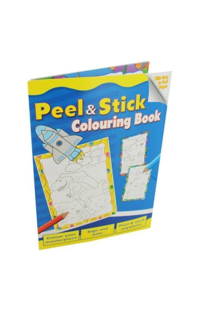 Peel And Stick Coloring Book Rocker By Alligator