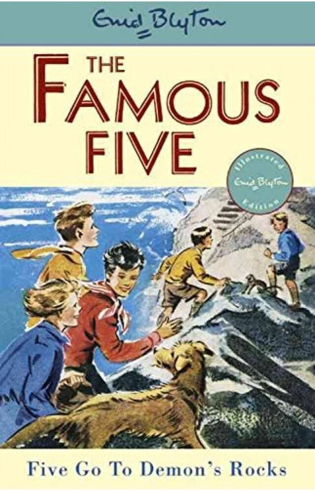Ff # 19 : Five Go To Demons Rocks By Enid Blyton