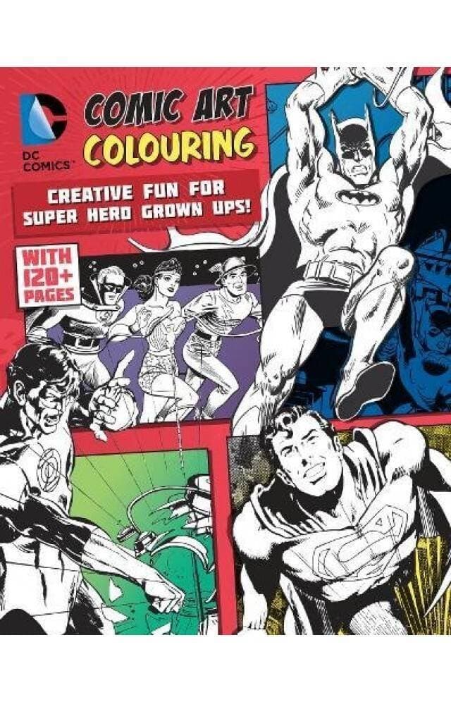 Comic Art Colouring By Parragon Books Ltd