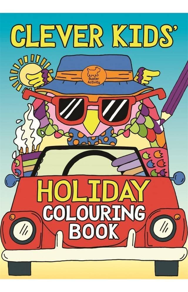 Clever Kids Holiday Colouring Book(Pb) By Chris Dickason
