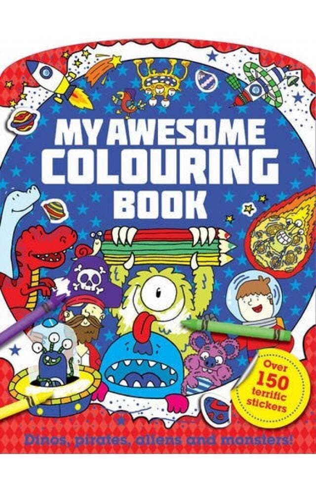 My Awesome Colouring Book (Pb) By Igloo Books