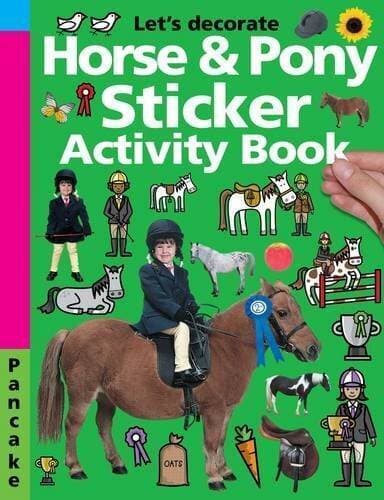 Lets Decorate Horse And Pony Sticker (Pb) By Priddy Roger