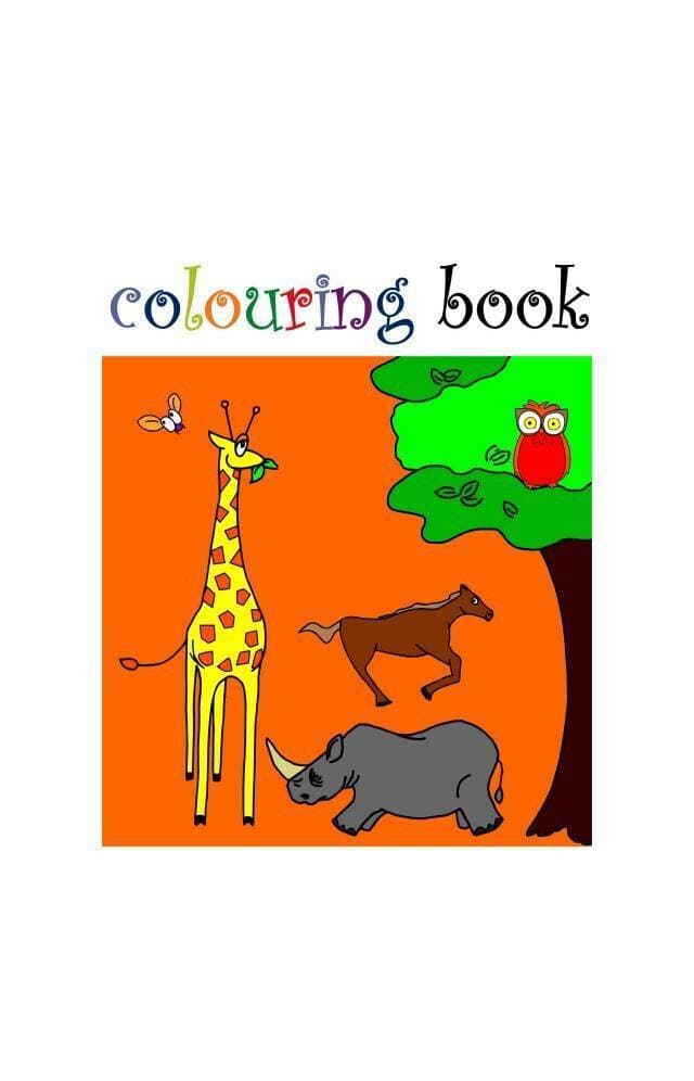 Colouring Book Kon Kooda By Imrana Maqsood