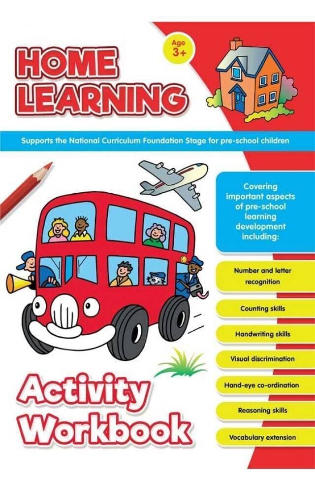 Home Learning Workbook Age 3+ By Aa