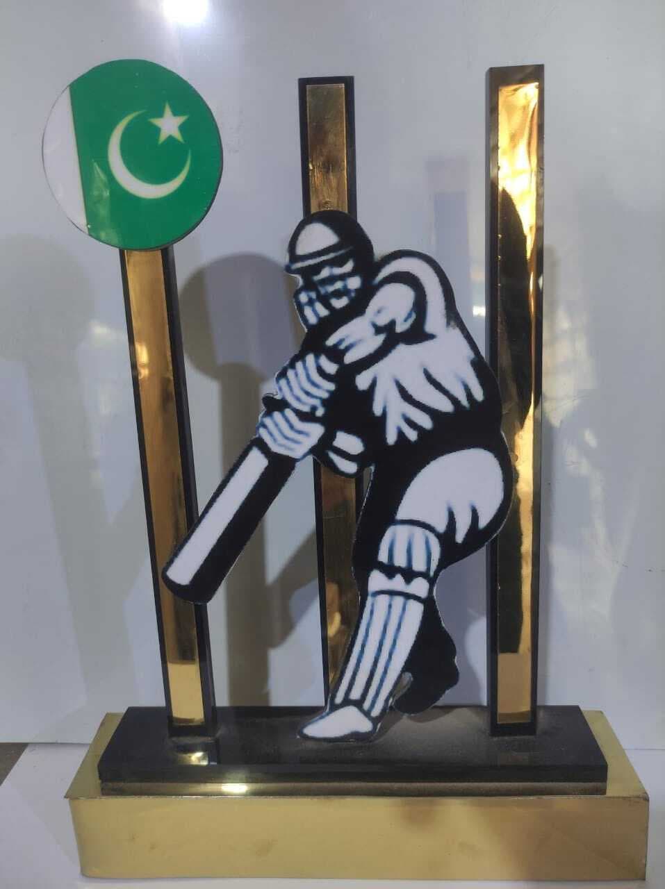 Best Batsman Cricket 3D Trophy Award - 1 Piece
