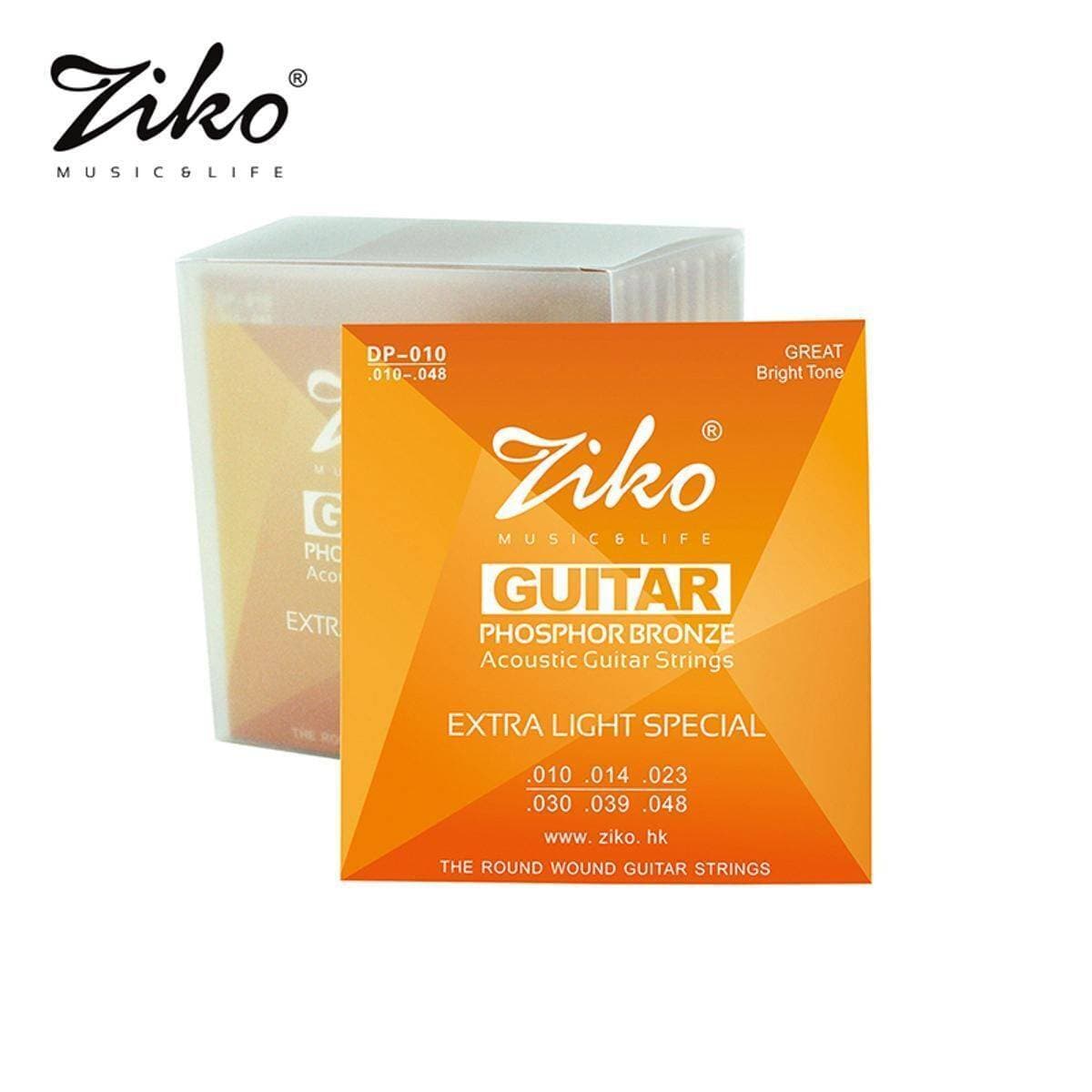 Ziko Dp-010 Acoustic Guitar String Phosphor Bronze