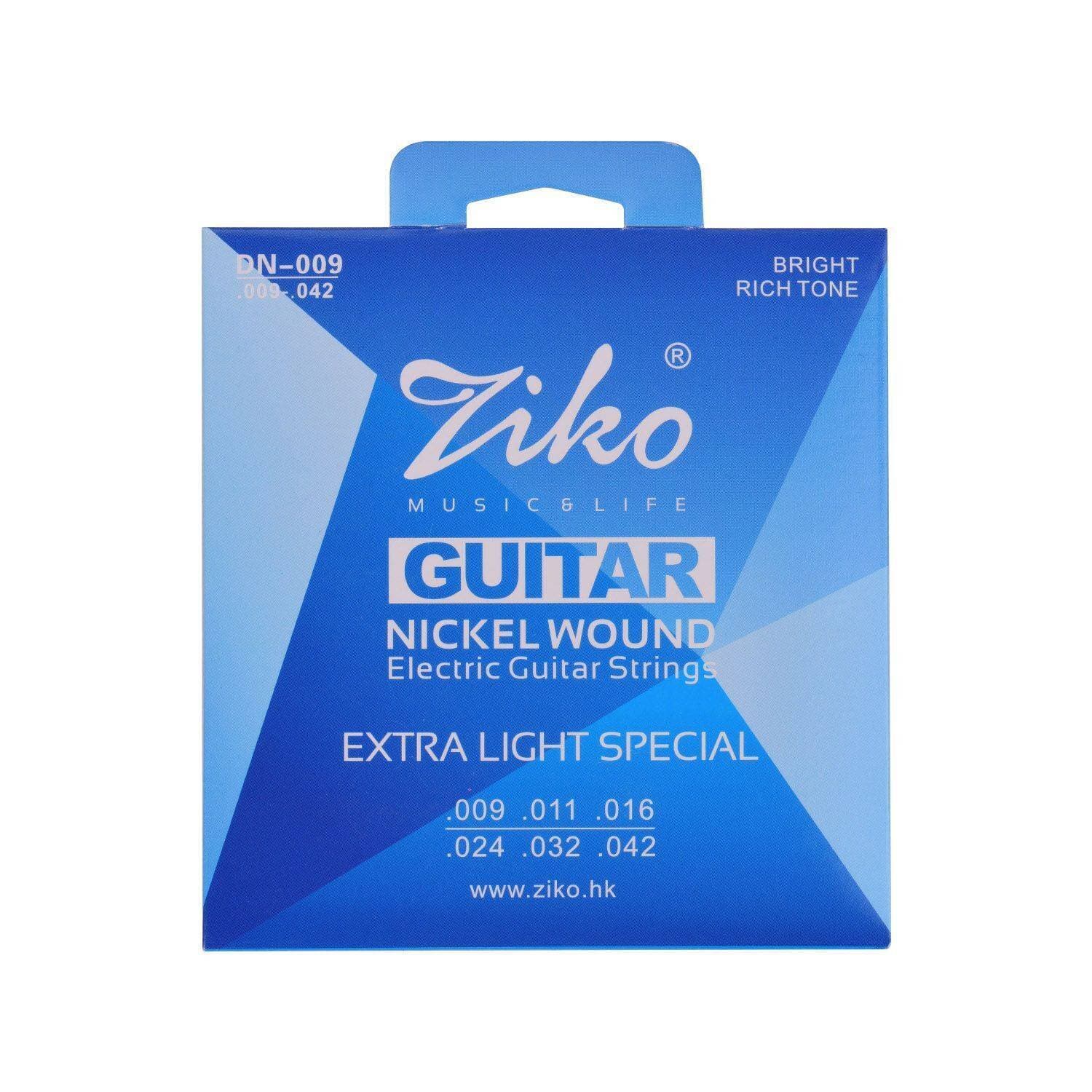 Dn-009 Ziko Electric Guitar String Pack