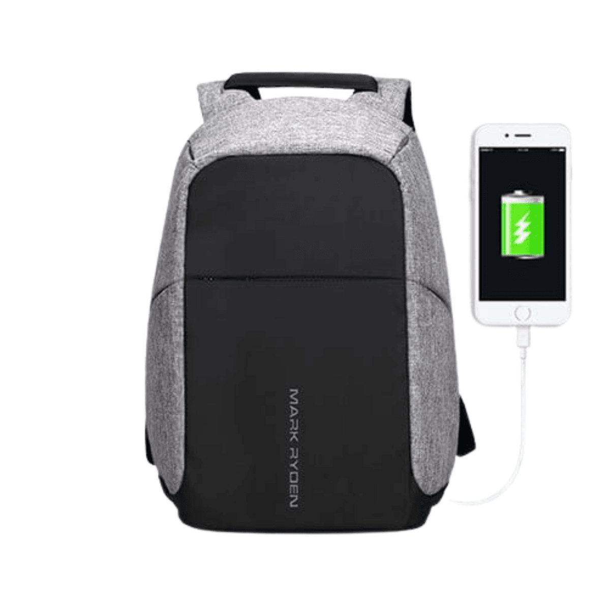 Multifunction USB Charging Men 15 Inches Laptop Travel Backpack