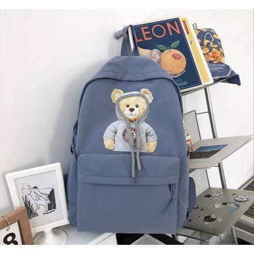 Canvas 4 PCS Backpack Set for Girls College and University