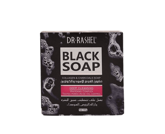 Dr Rashel Black Soap For Deep Cleansing & Whitening