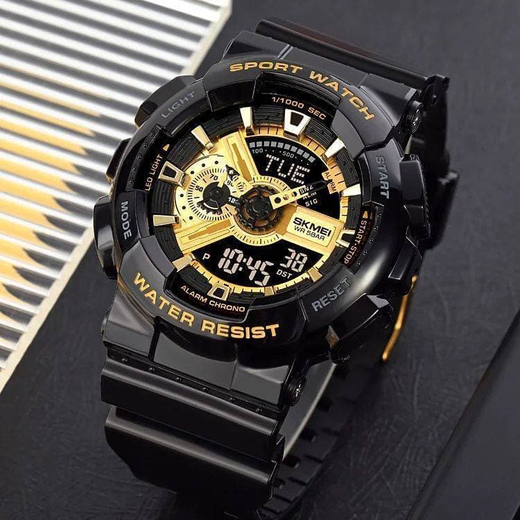 SKMEI Sport Digital Chronograph Dual Display Men's Wrist Watch