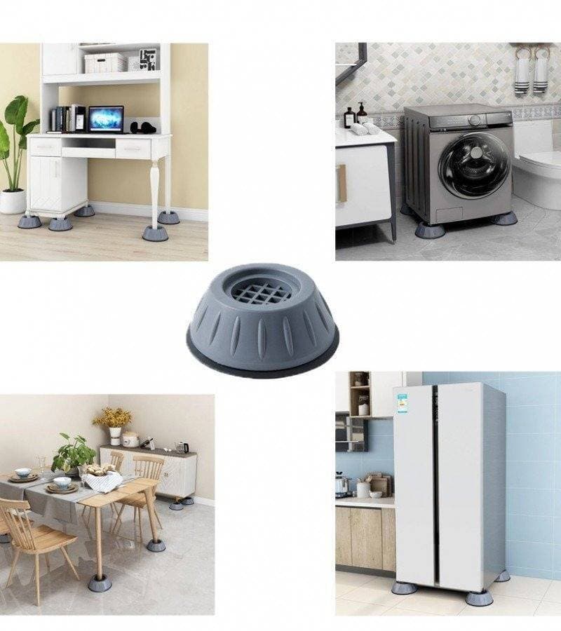 Floor Pads Protectors Furniture Anti Vibration Rubber - 4 Pcs