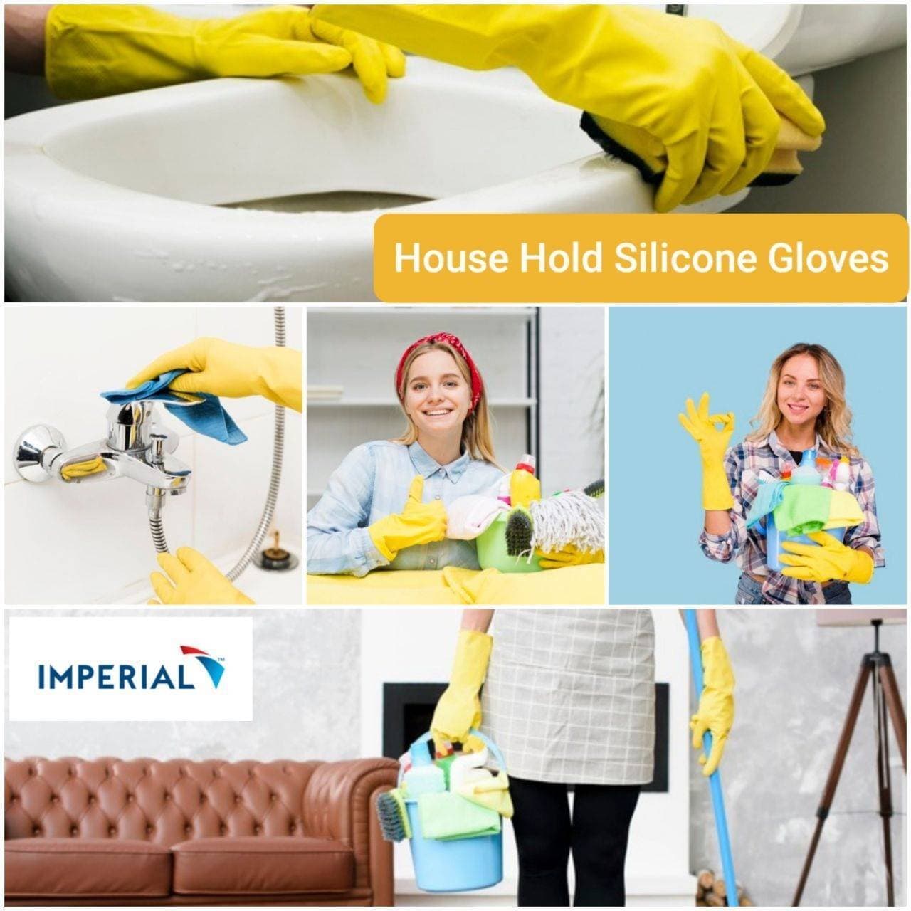 High Quality Silicone Gloves For House Hold Use