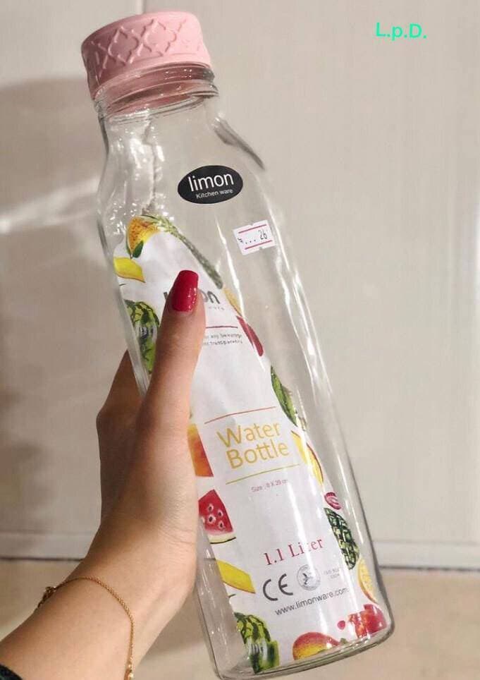 Limon 1.1 Liter Glass Bottle