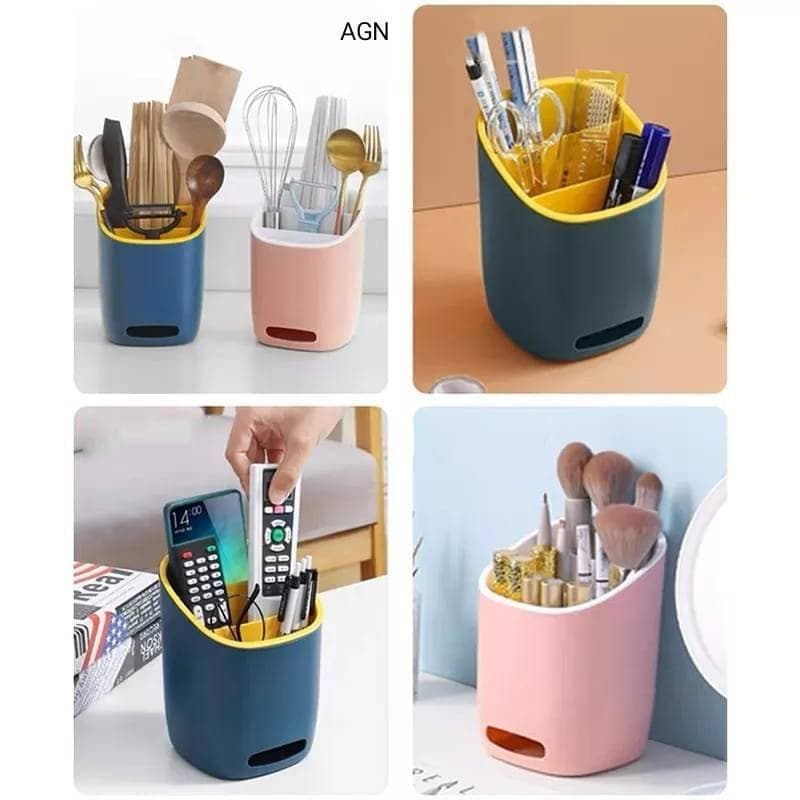 Multifunctional Kitchen Drain Plastic Chopsticks Holder Cage Spoon Fork Desktop Drying Rack Cutlery Tableware Organizer Household Kitchen Storage Box Drainer for Home Restaurant