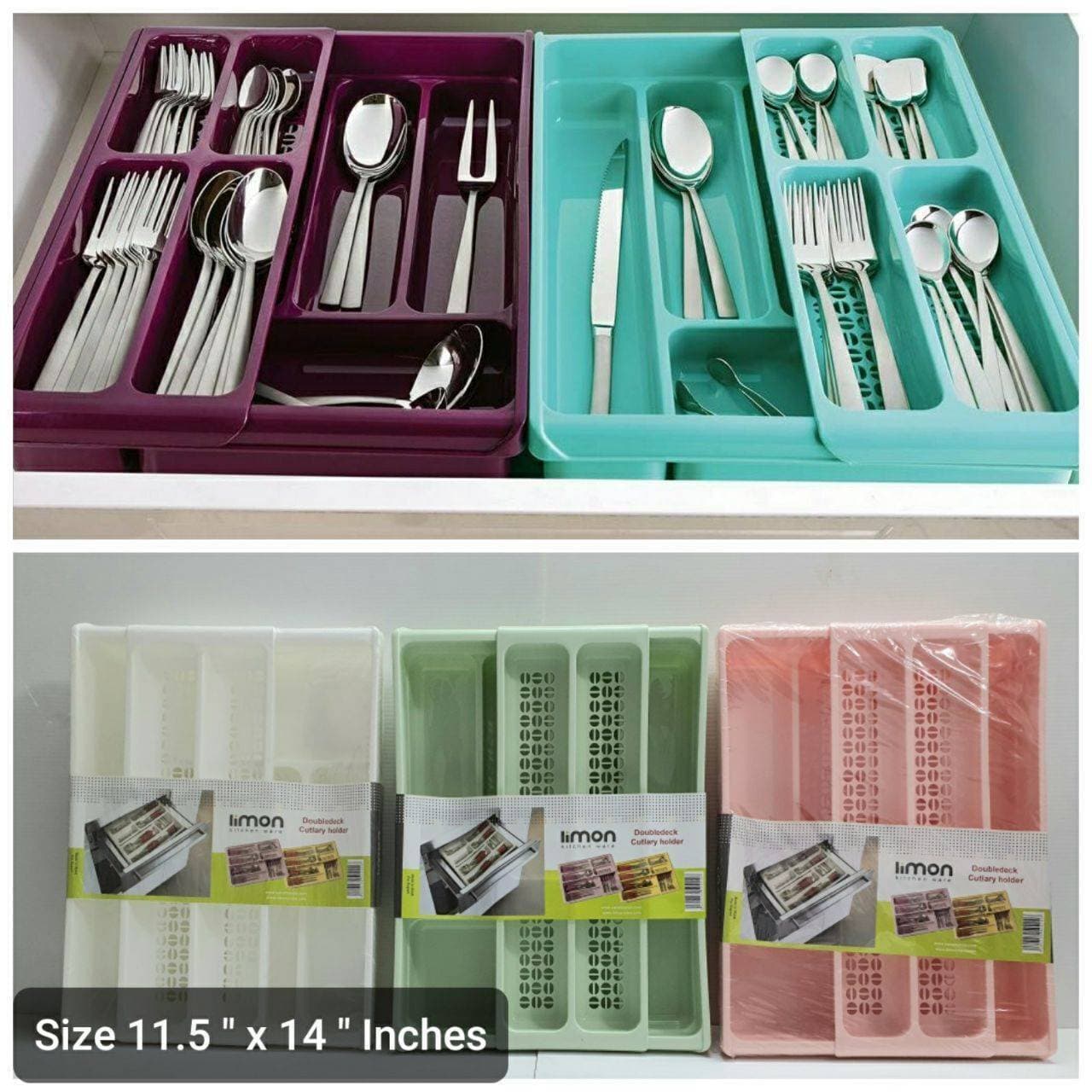 Plastic Cutlery Tray
