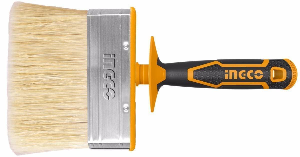 INGCO Ceiling Brush 100% pure bristles INGCO unique design plastic handle Size:4(100*30mm)