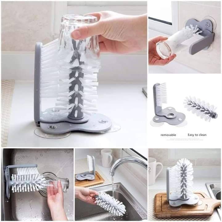 Cleaning Brush with Stand
