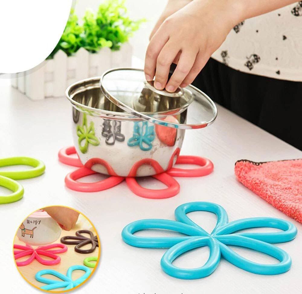 Flower Heat Pad Silicone Heat Resistant