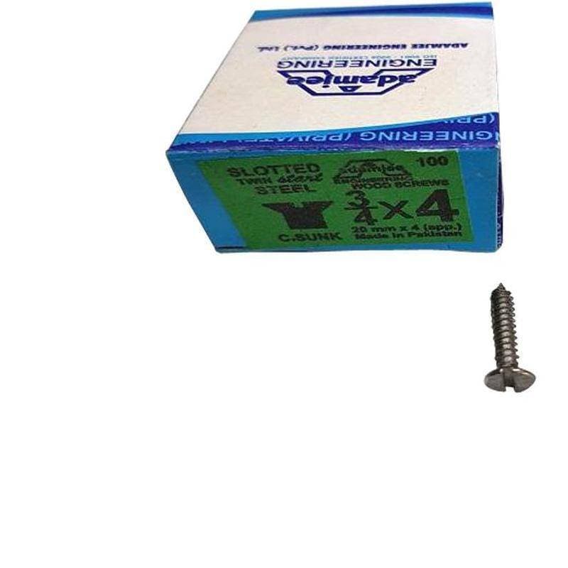 Wood Screw 3/4 INCH - 4 mm