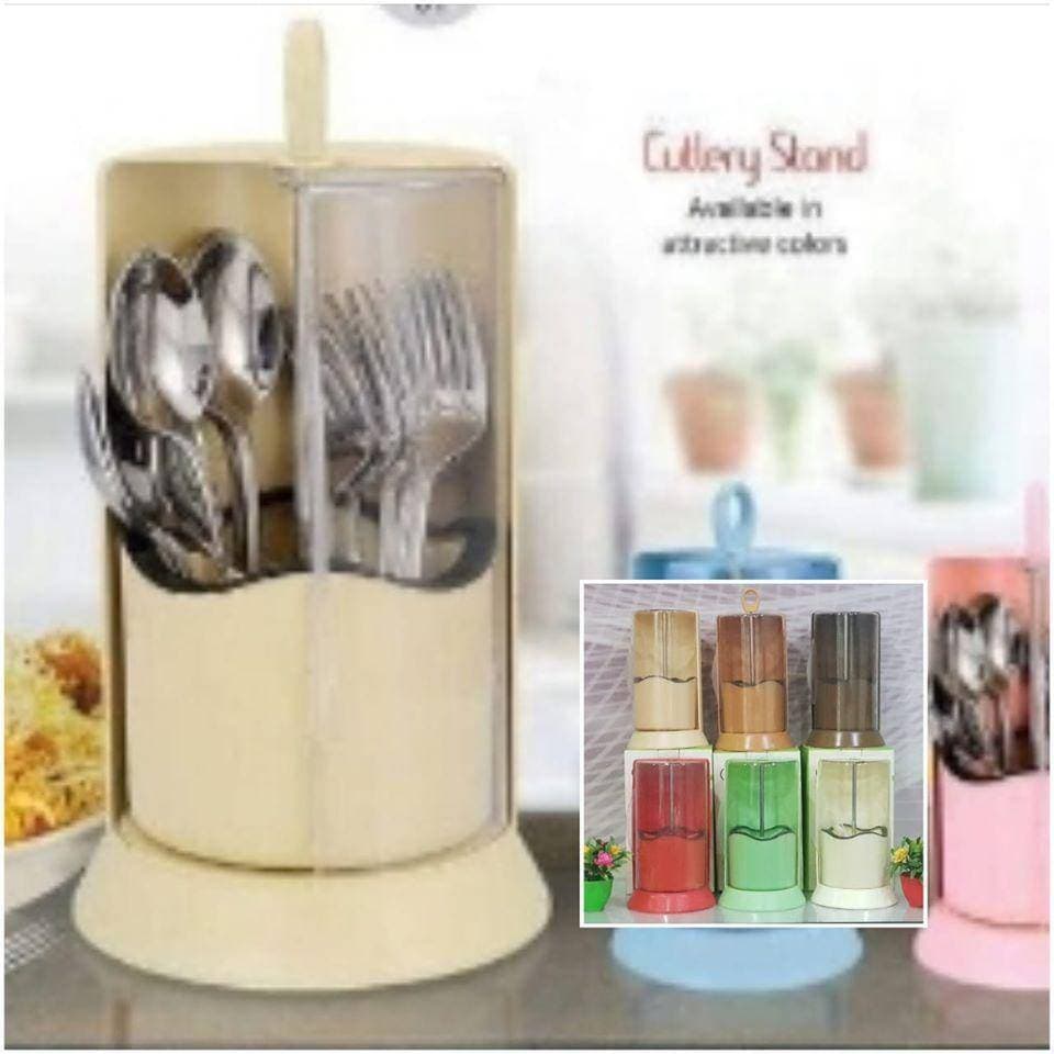 Dust Safe Covered Cutlery Holder