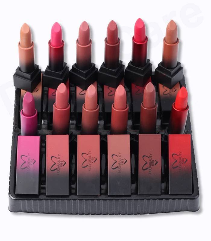 Matte Pack of 12 Lipstick Set