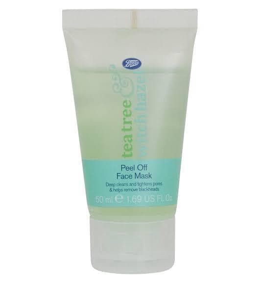 Boots Cucumber Peal Off Face mask For Glowing Skin