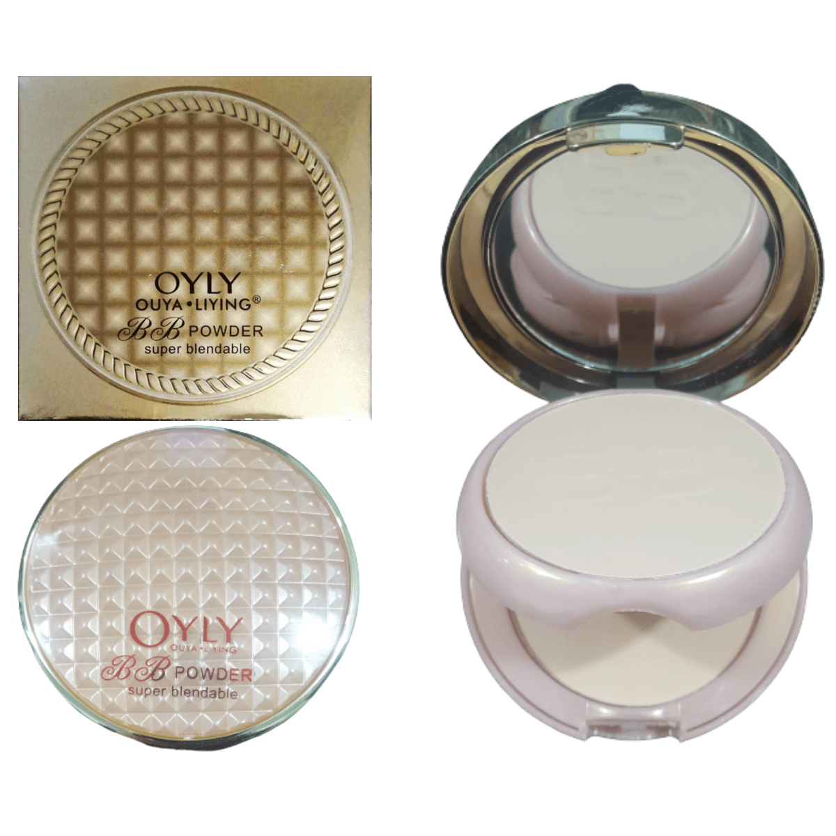 OYLY BB 2 in 1 True Match Make up Face Powder