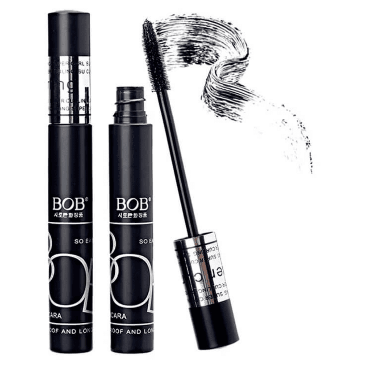 Original BOB super curl Waterproof Mascara-black