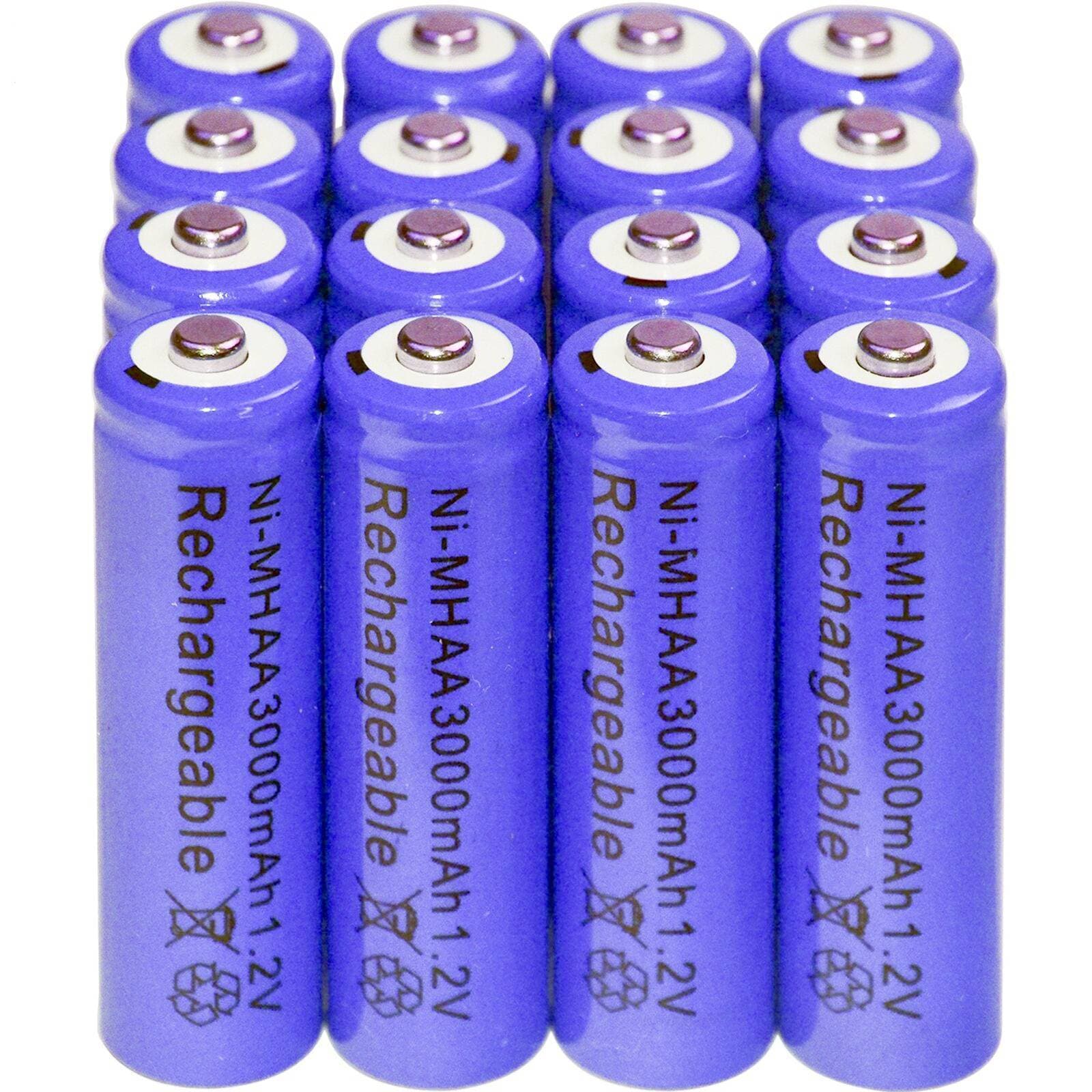 Rechargeable 2600mAh 3.7V li-ion Battery Cell Power Bank Cell - 16 Cell