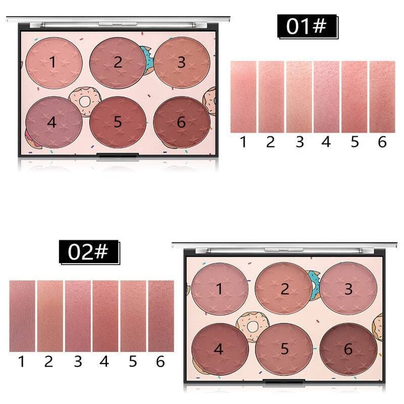 Miss Rose - 6 - Color Blush Palette