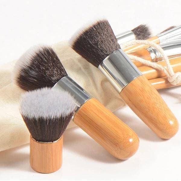 High quality Professional Bamboo Makeup Brush Set 11 PCs
