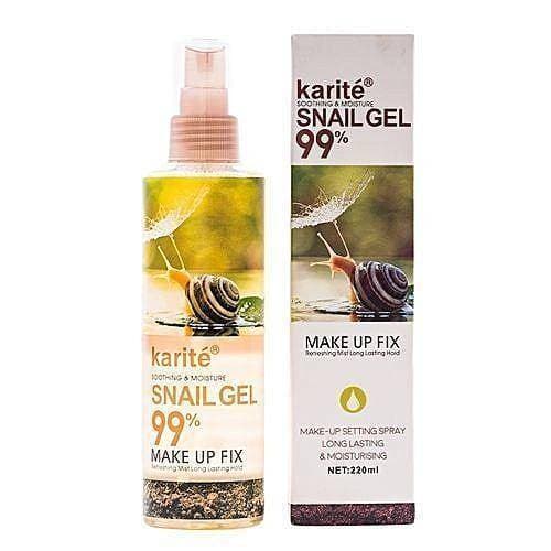 Karite Snail Gel Makeup Setting Spray