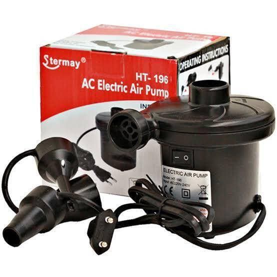 Stermay Quick Fill Ac Black Electric Air Pump - HT-196