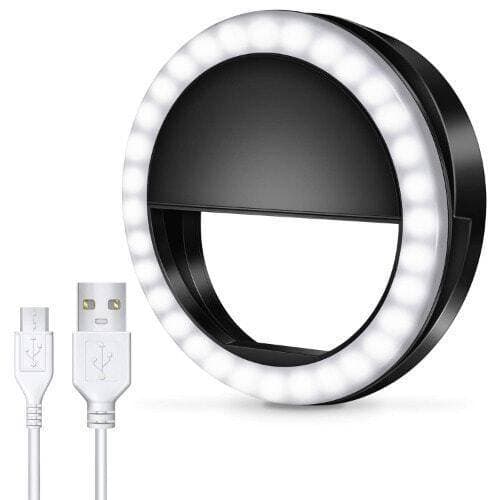 Rechargeable Selfie Ring Light For All Smart Phones