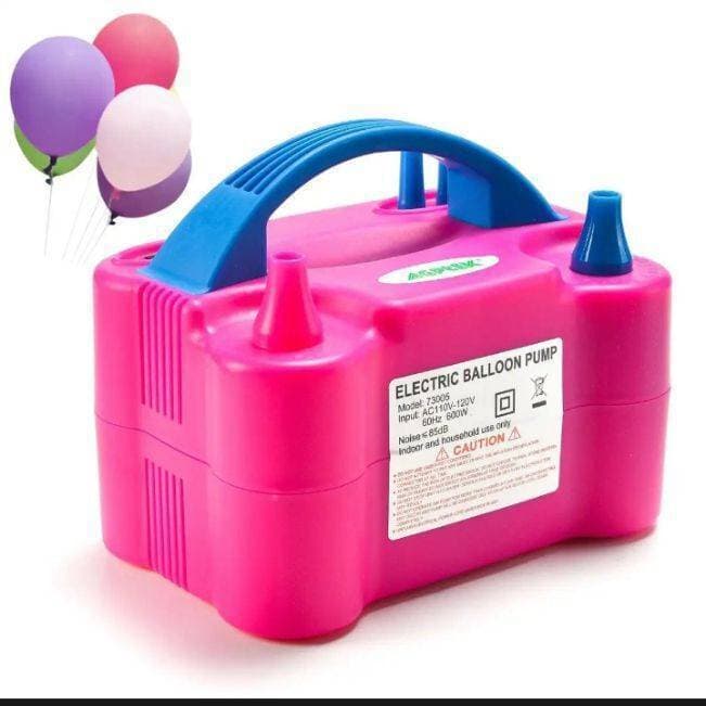 Electric Balloon Blower Pump 220V Portable With Dual Nozzle