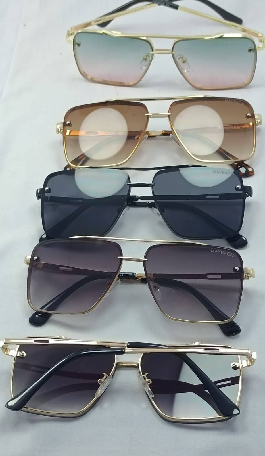 Dita Metal Black Frame Sunglasses For Men