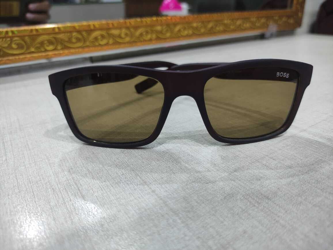 Boss Plastic Frame Sunglasses For Men