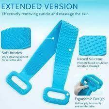 Silicone Body Scrubber - 1 Piece
