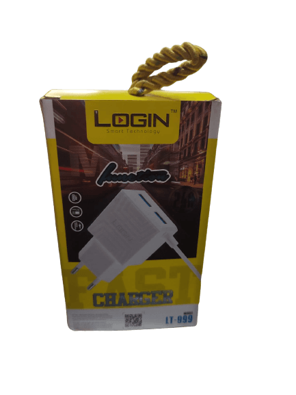Login LT-999 Smart Technology 2-Ports Mobile Charger