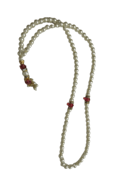 White Pea.rl 100 Beads Tasbeeh Collection