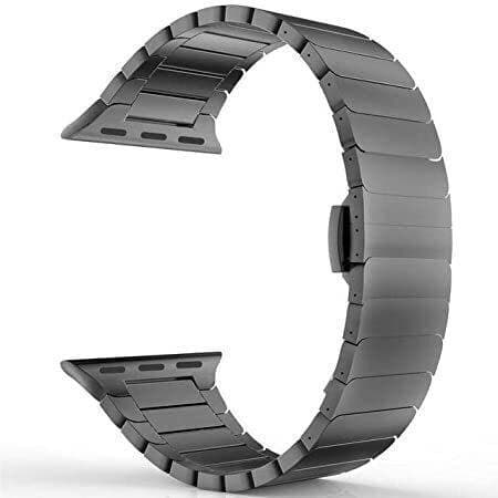 MOROFY Stainless Steel Watch Strap Band For Apple Watch