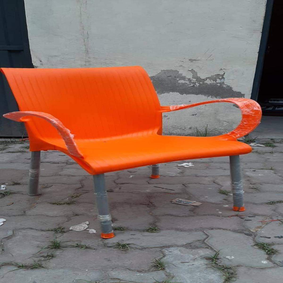 UNBREAKABLE STONGEST PLASTIC CHAIR(FOLDED)