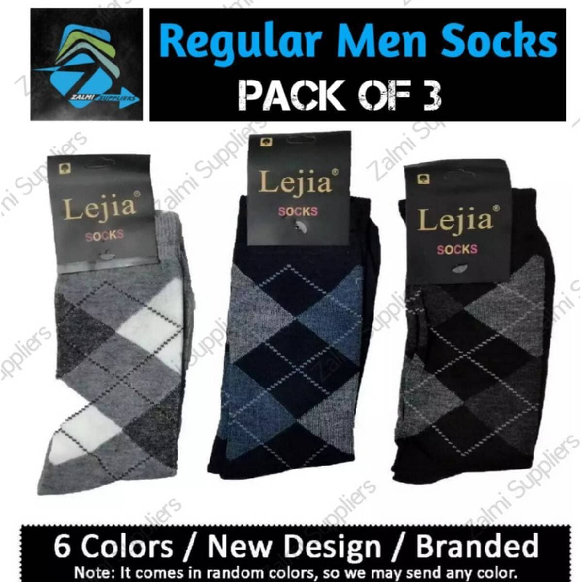 Classic Socks For Men Multi-color Pack of 1,3,6