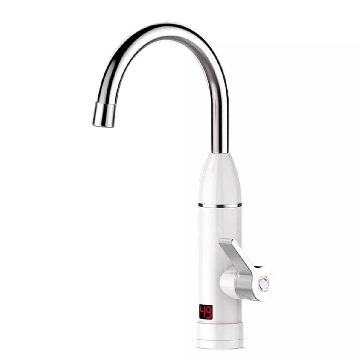 Electric Hot Water Faucet Tap With LED For Bath & Kitchen