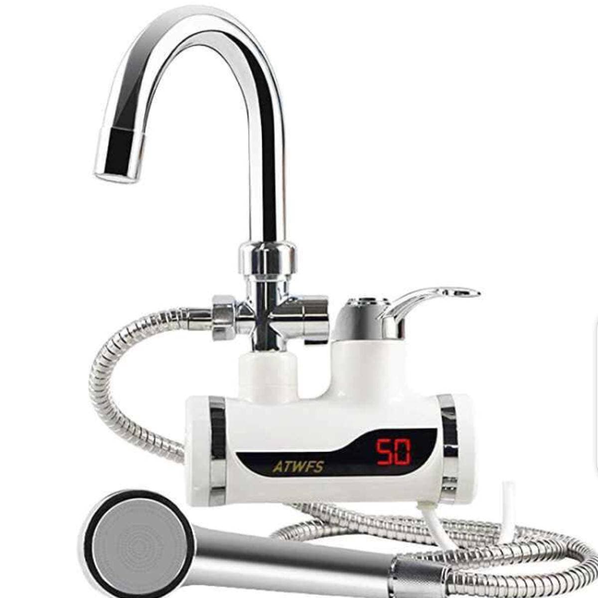 Tankless Electric Hot Water Faucet Tap With LED