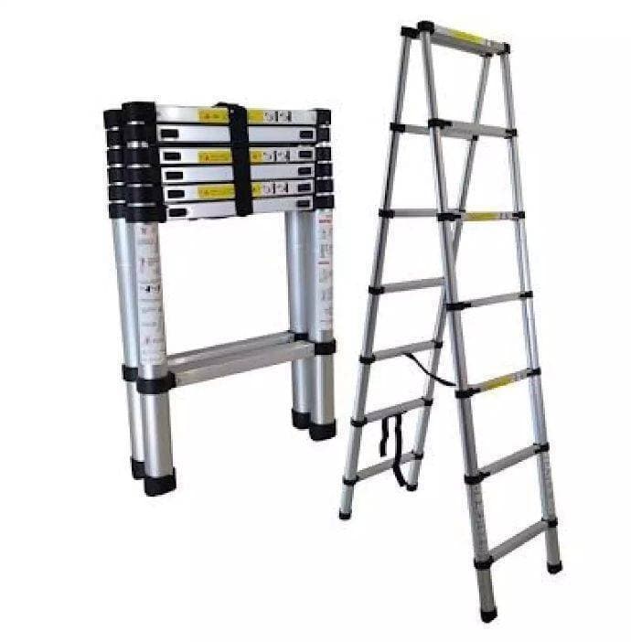Aluminum Double Fold 14-Feet Extendable Ladder