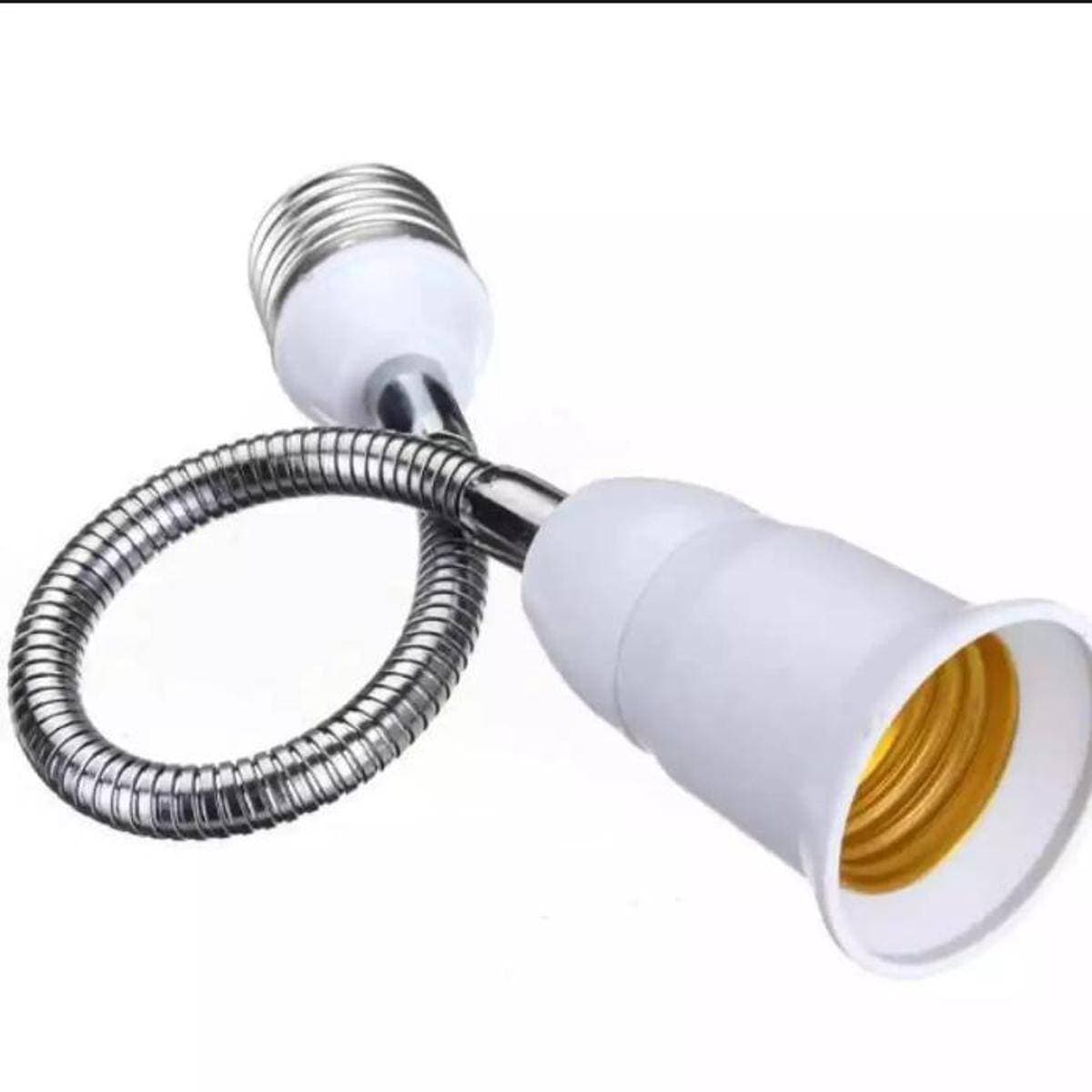Flexible Extension LED Bulb Holder Screw Socket Converter