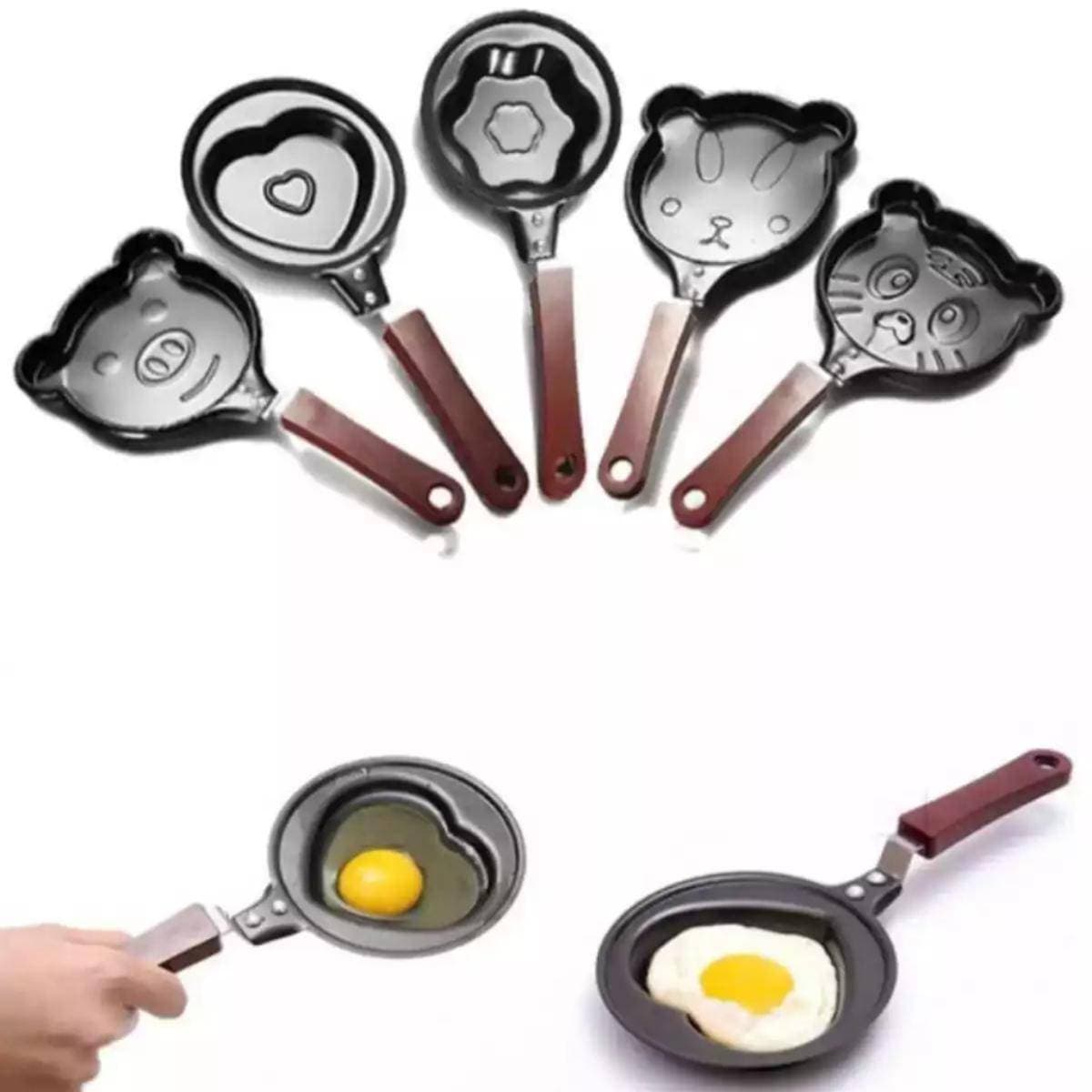 12cm Different Shape Frying Pan Non Stick - 1 Piece